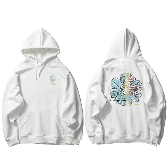 Streetwear Daisy Hoodie