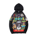 Graffiti Cartoon Hoodie