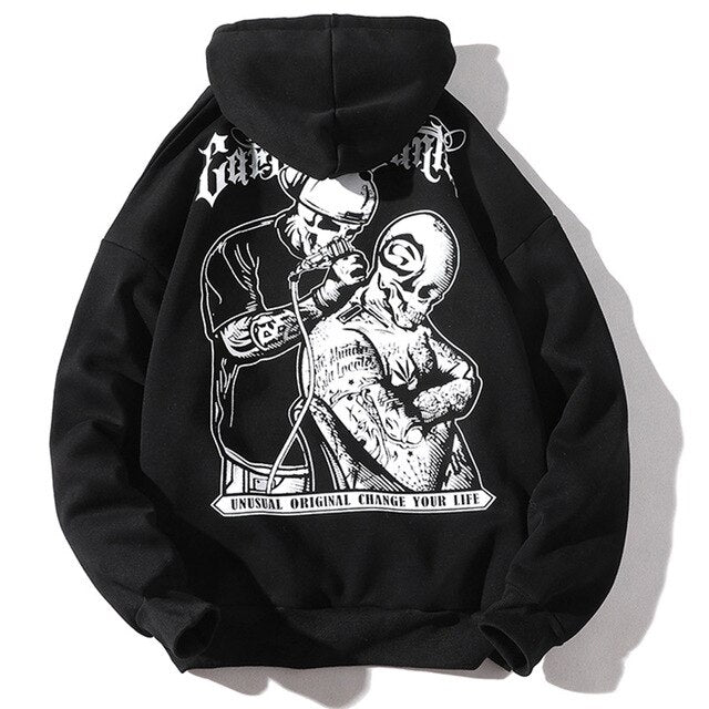 Unusual Original printed Hoodie