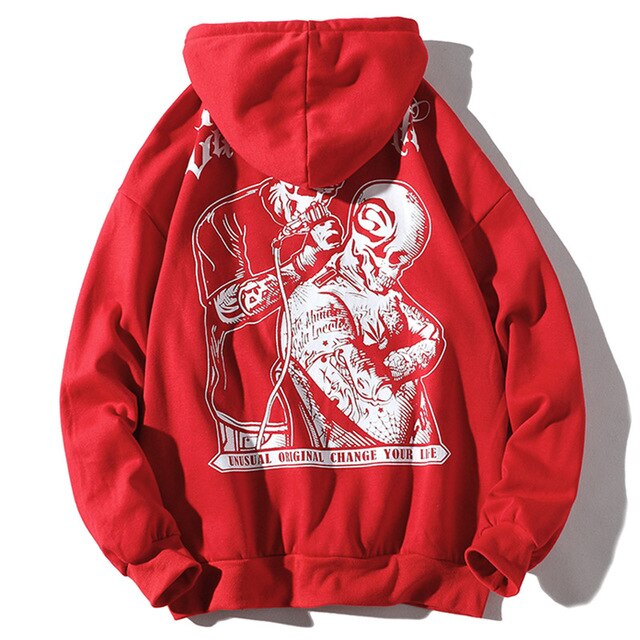 Unusual Original printed Hoodie