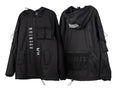 Windbreaker Cargo Jacket - Black