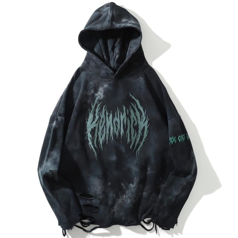 Tie Dye Graphic Hoodie