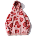 Heart Inkjet Hoodie