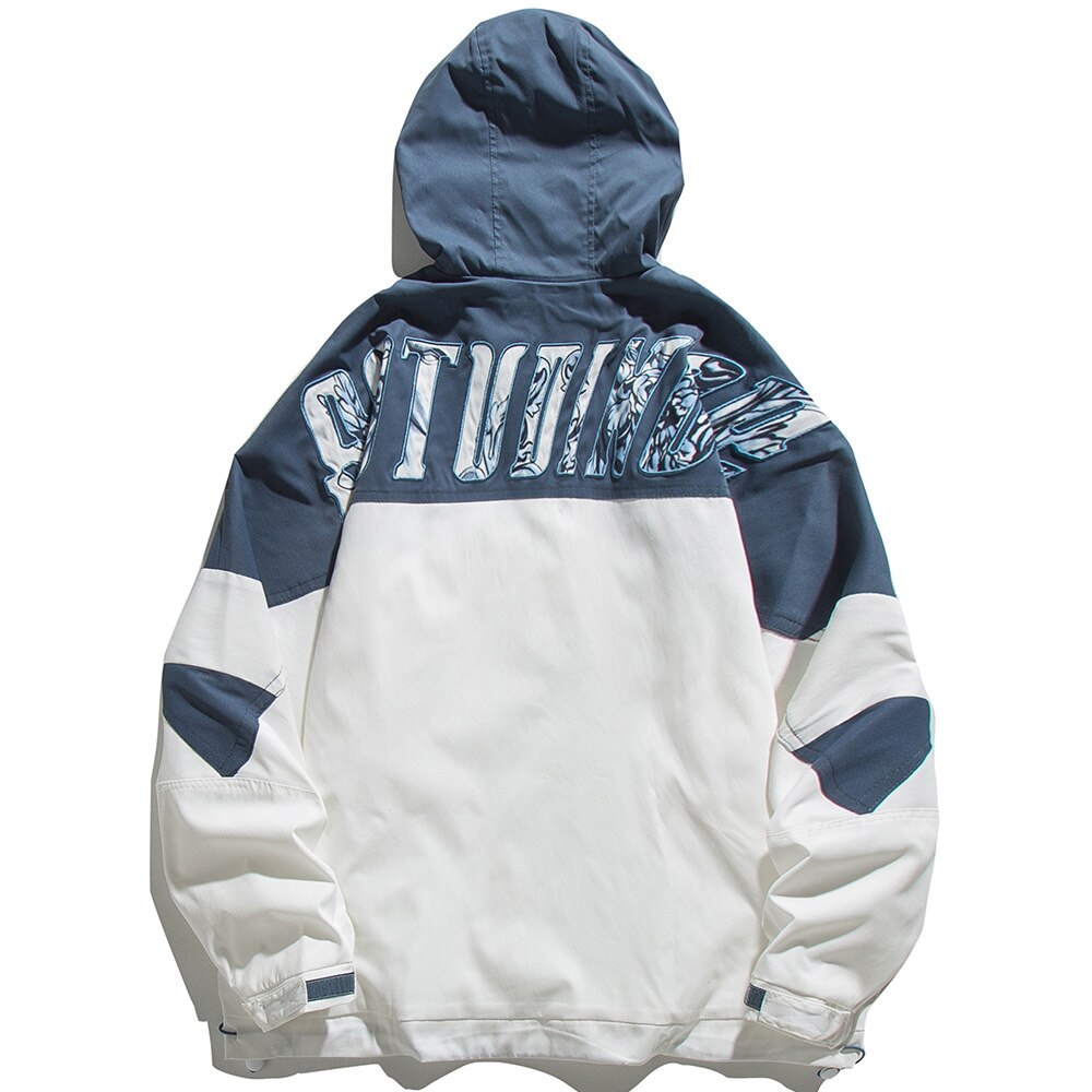 Windbreaker Colour Block Jacket