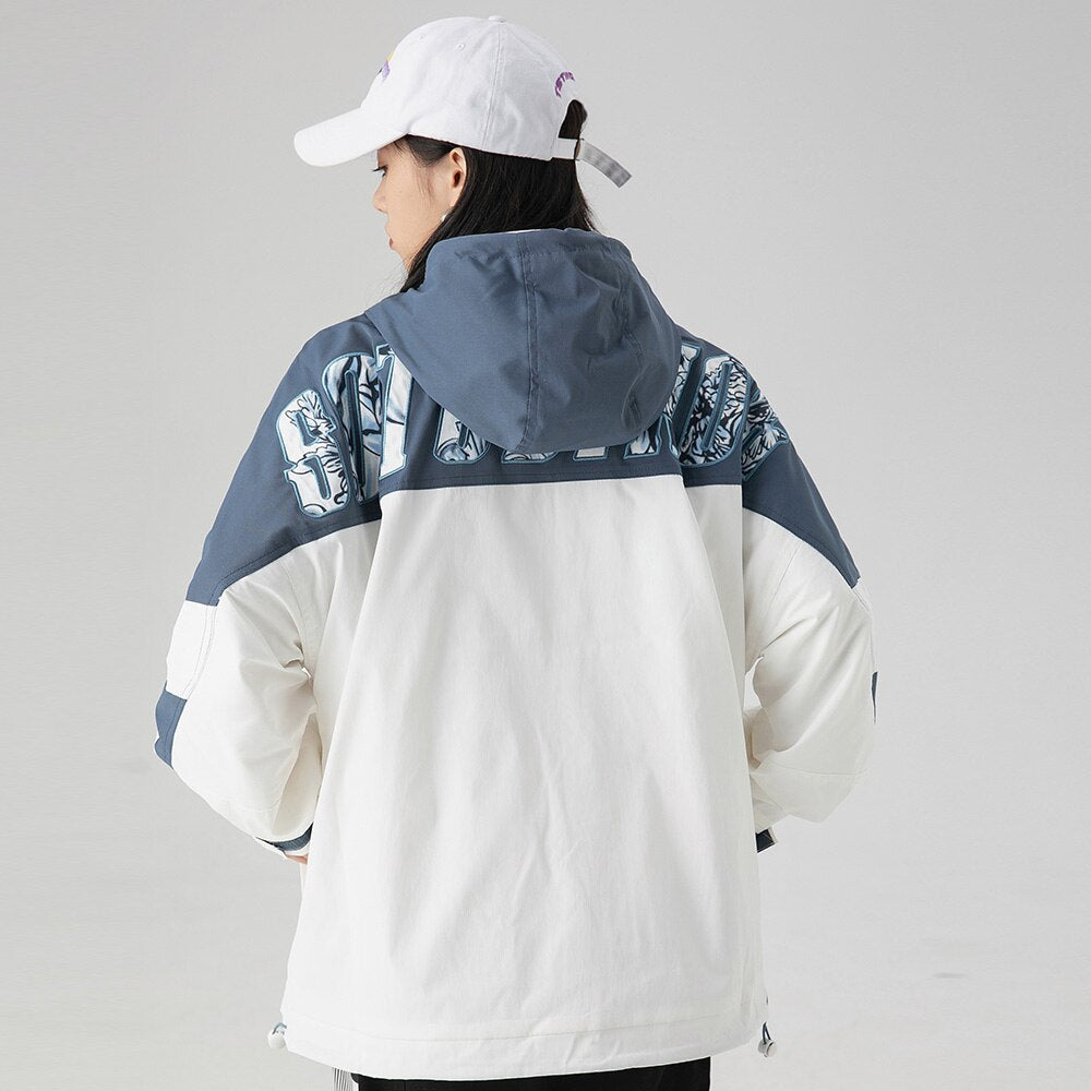 Windbreaker Colour Block Jacket