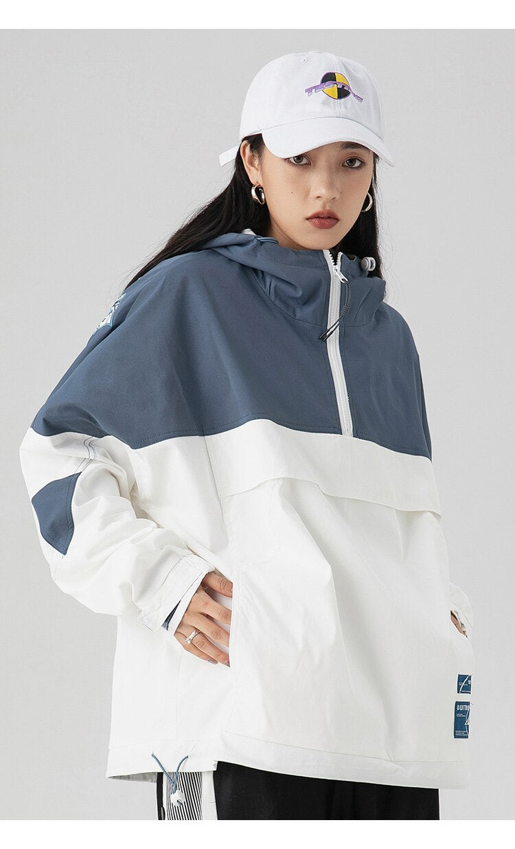 Windbreaker Colour Block Jacket